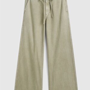 Ultimate wide leg pant in airy denim